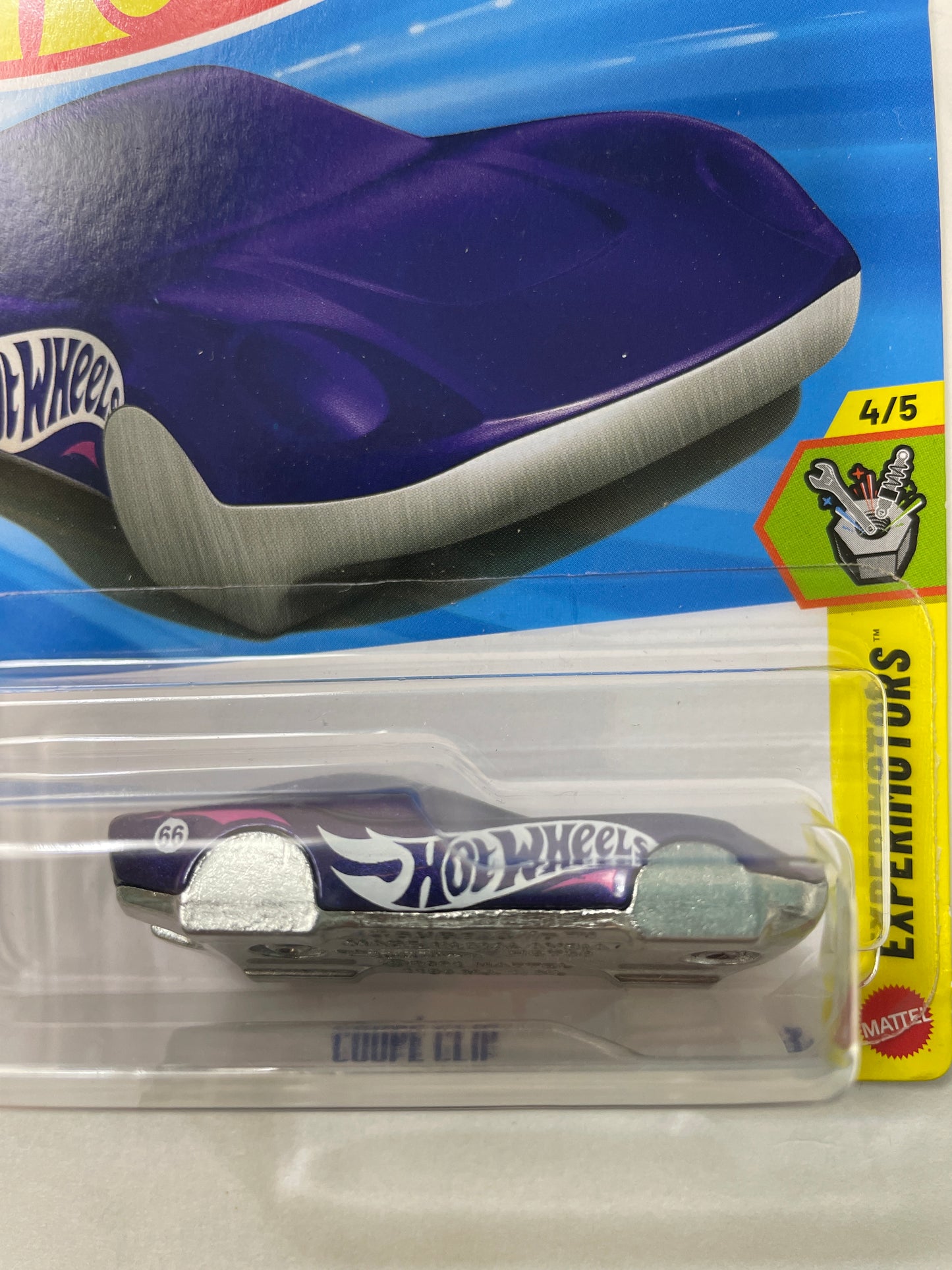 Hot Wheels 1/64 Coupe Clip Purple