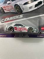 Hot Wheels 1/64 Car Culture Modern Classics Nissan Skyline GT-R (R32) Pandem White