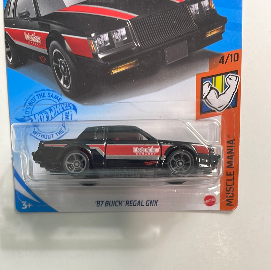 Hot Wheels 1/64 Kroger Exclusive ‘87 Buick Regal GNX Black - Damaged Box