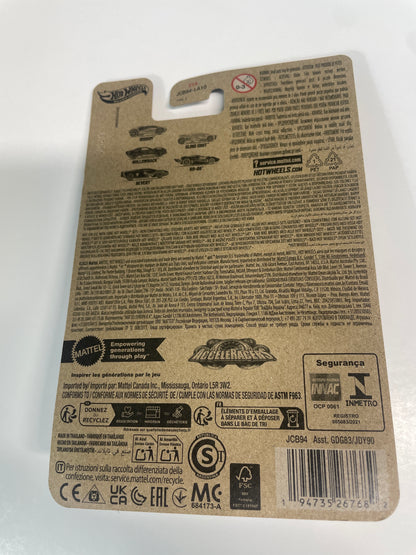 Hot Wheels 1/64 Silver Series Acceleracers Sling Shot Teku White/Blue - JCB94 (Euro Card)