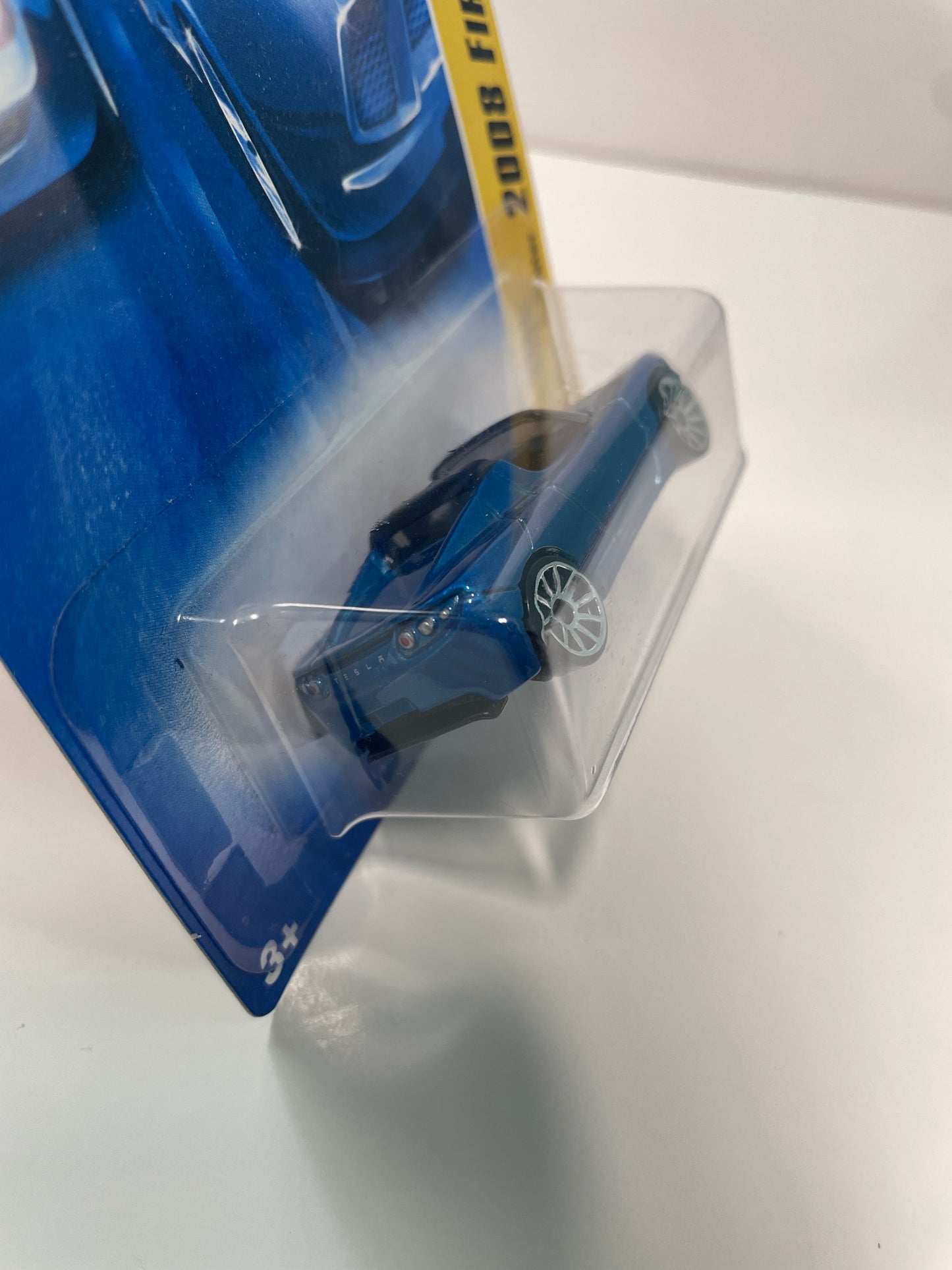 Hot Wheels 1/64 2008 Tesla Roadster Blue