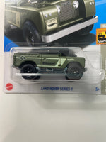 Hot Wheels 1/64 Land Rover Series II Green