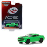 Greenlight 1/64 Hobby Exclusive Turtle Wax 2012 Chevrolet Camaro SS Green