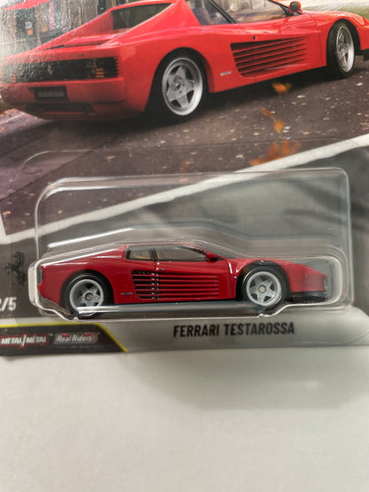 Hot Wheels 1/64 Car Culture Modern Classics 2026 Mix S Ferrari Testarossa Red - JKF00