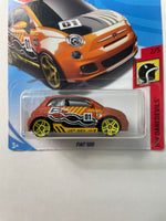 Hot Wheels 1/64 Fiat 500 Orange