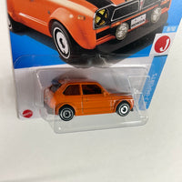 Hot Wheels 1/64 ‘73 Honda Civic Custom Orange
