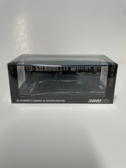 Inno64 1/64 LB-Silhouette Works GT Nissan 35GT-RR Full Dry Carbon Black