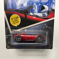 Hot Wheels 1/64 Greetings from space ‘08 Tesla Roadster Red