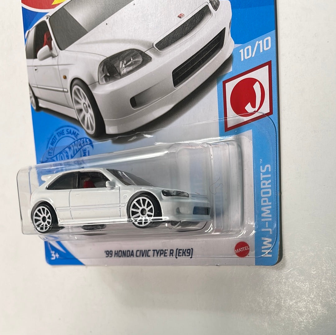 Hot Wheels 1/64 ‘99 Honda Civic Type R EK9 White