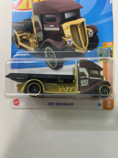 Hot Wheels 1/64 Fast-Bed Hauler Brown