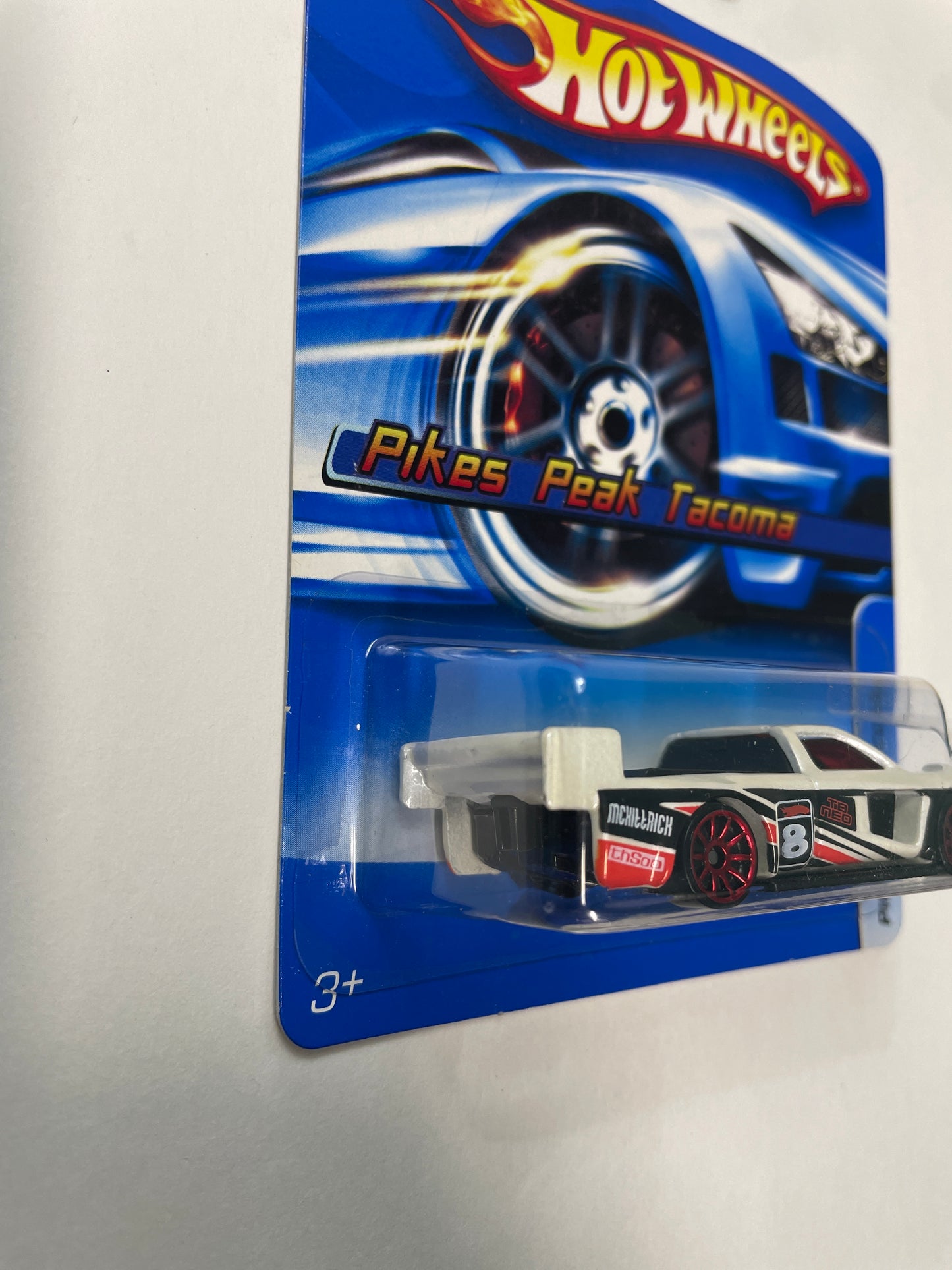 Hot Wheels 1/64 Pikes Peak Tacoma White & Black