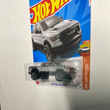 Hot Wheels 1/64 2020 Ram 1500 Rebel Silver