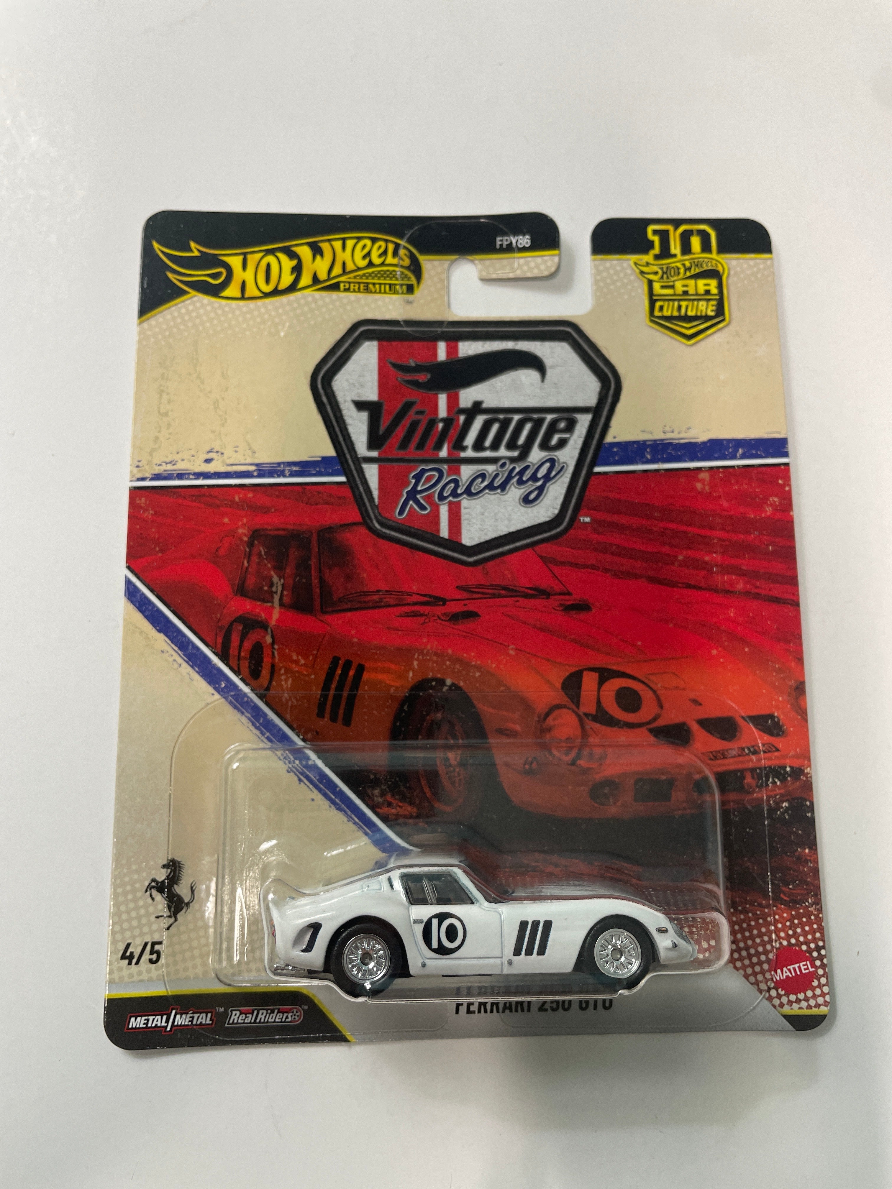 Hot Wheels 1/64 Car Culture 2026 Mix T Vintage Racing Ferrari 250
