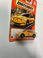 Matchbox 1/64 2021 Ford Mustang Mach-E Yellow