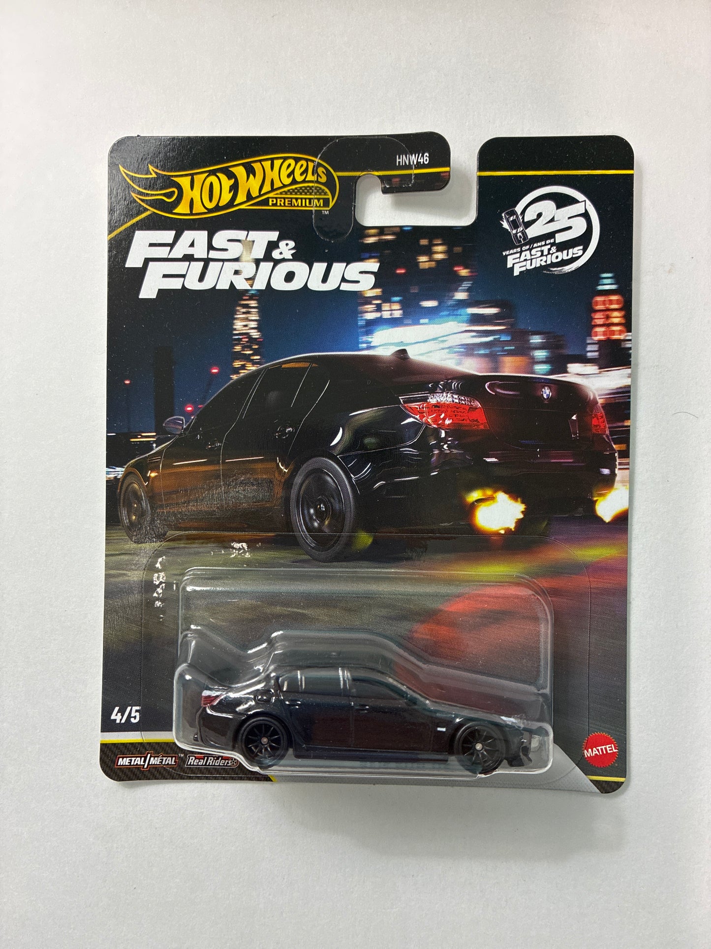 Hot Wheels 1/64 Fast & Furious 2026 Mix Q 2010 BMW M5 Black - JHW62