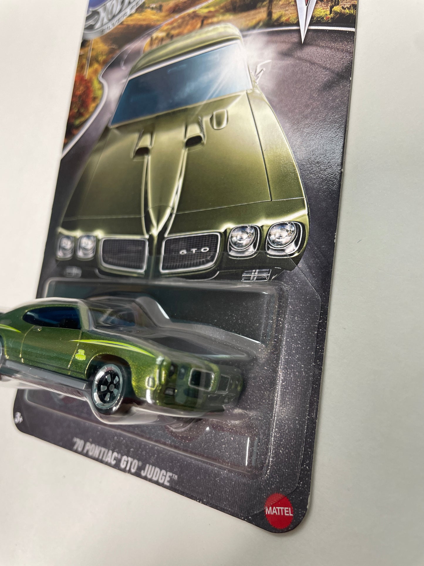 Hot Wheels 1/64 Silver Series Pontiac '70 Pontiac GTO Judge Green - JKY13