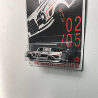 Matchbox 1/64 70 Years Special Edition 1962 Mercedes-Benz 220 SE Silver