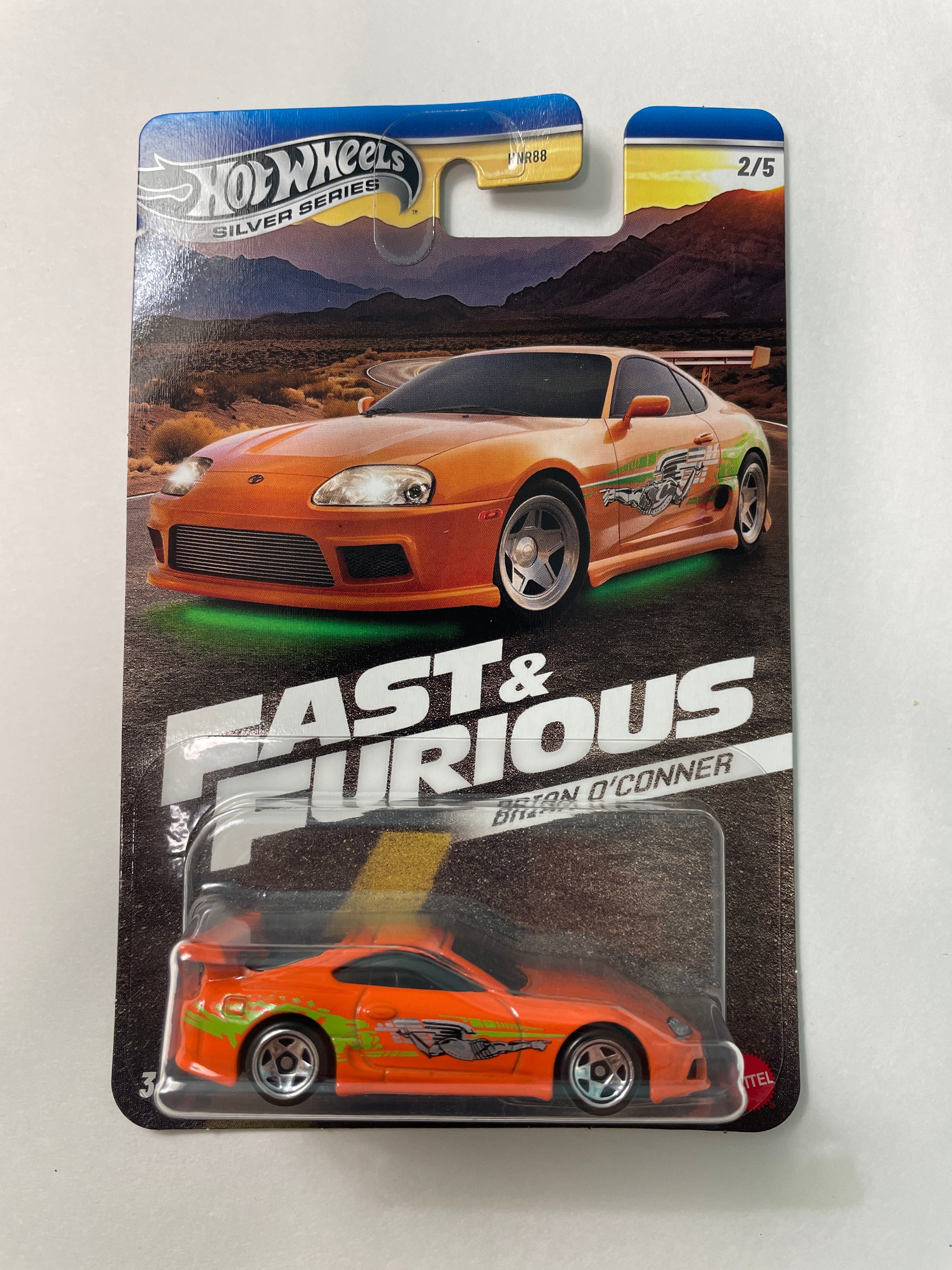 Hot Wheels 1/64 Fast And Furious Brian O'Conner Toyota Supra