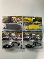 Hot Wheels 1/64 Car Culture Team Transport 2025 E Case - FLF56-957E (Set of 4)