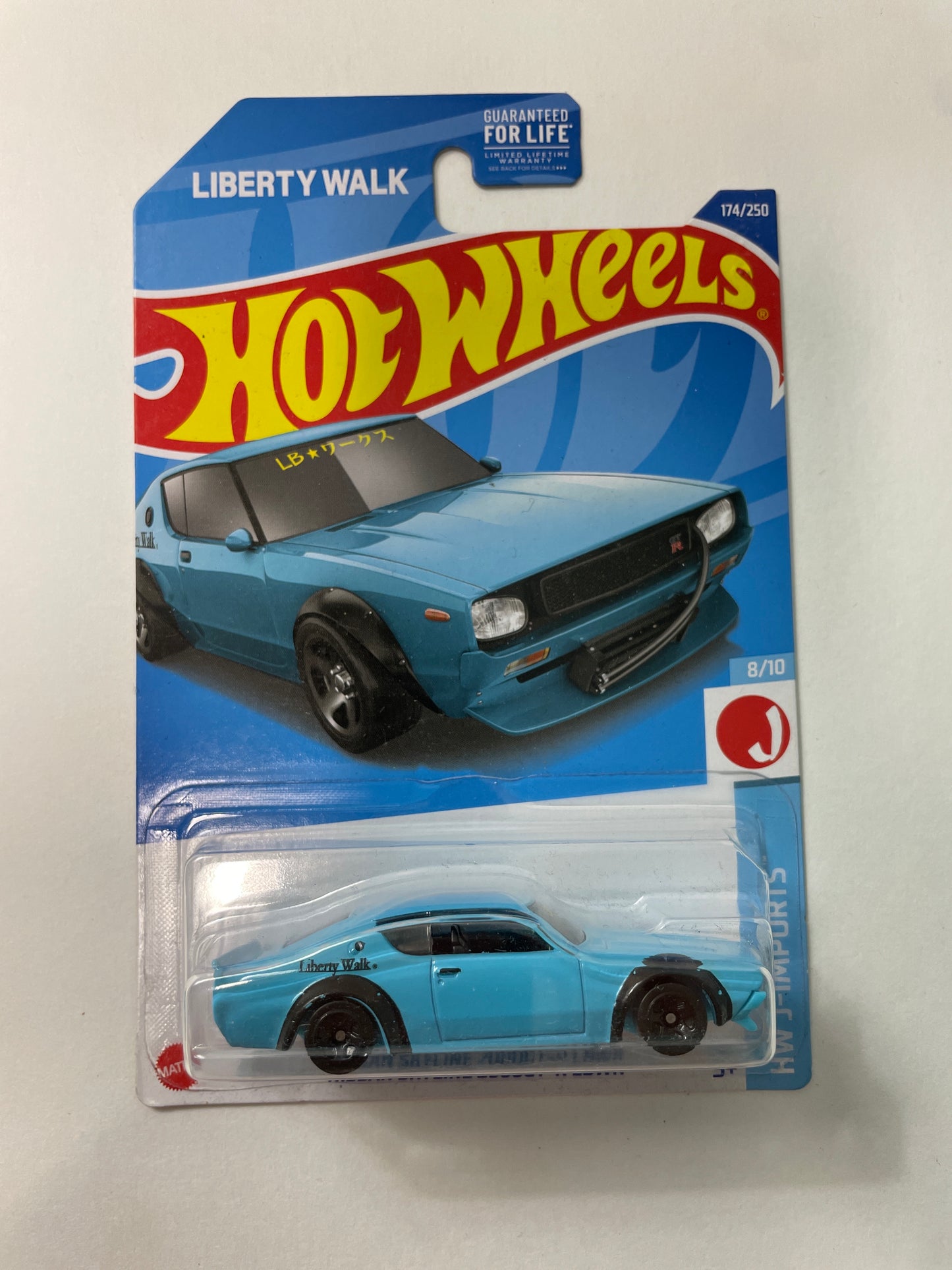 Hot Wheels 1/64 Nissan Skyline 2000GT-R LBWK Blue