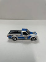 *Loose* Hot Wheels 1/64 Car Culture 1975 Datsun Sunny Truck (B120) White & Blue