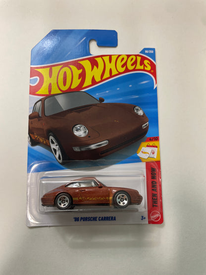 Hot Wheels 1/64 ‘96 Porsche Carrera Brown - Damaged Box
