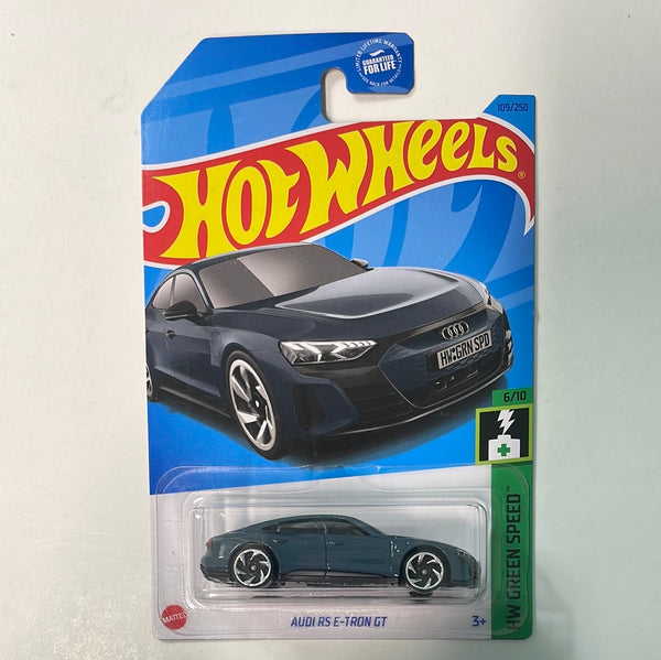 Hot Wheels 1/64 Audi RS E-Tron GT Blue Grey