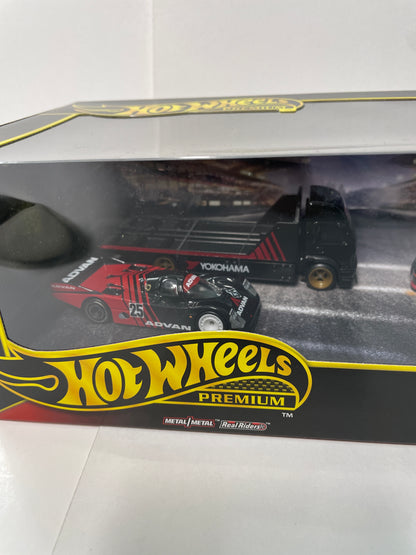 Hot Wheels 1/64 Premium Collector Car Culture Box Set Assortment Advan Racing Team