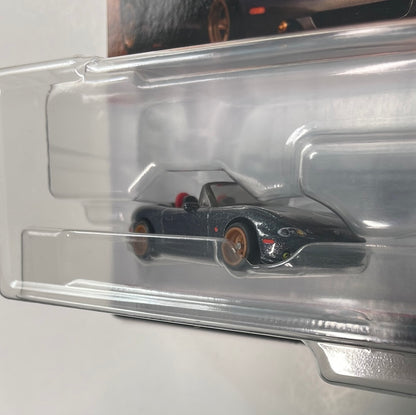 Hot Wheels 1/64 Car Culture Premium 2 Pack ‘04 Mazda Mazdaspeed Miata Grey & Mazda RX7 FC Pandem White