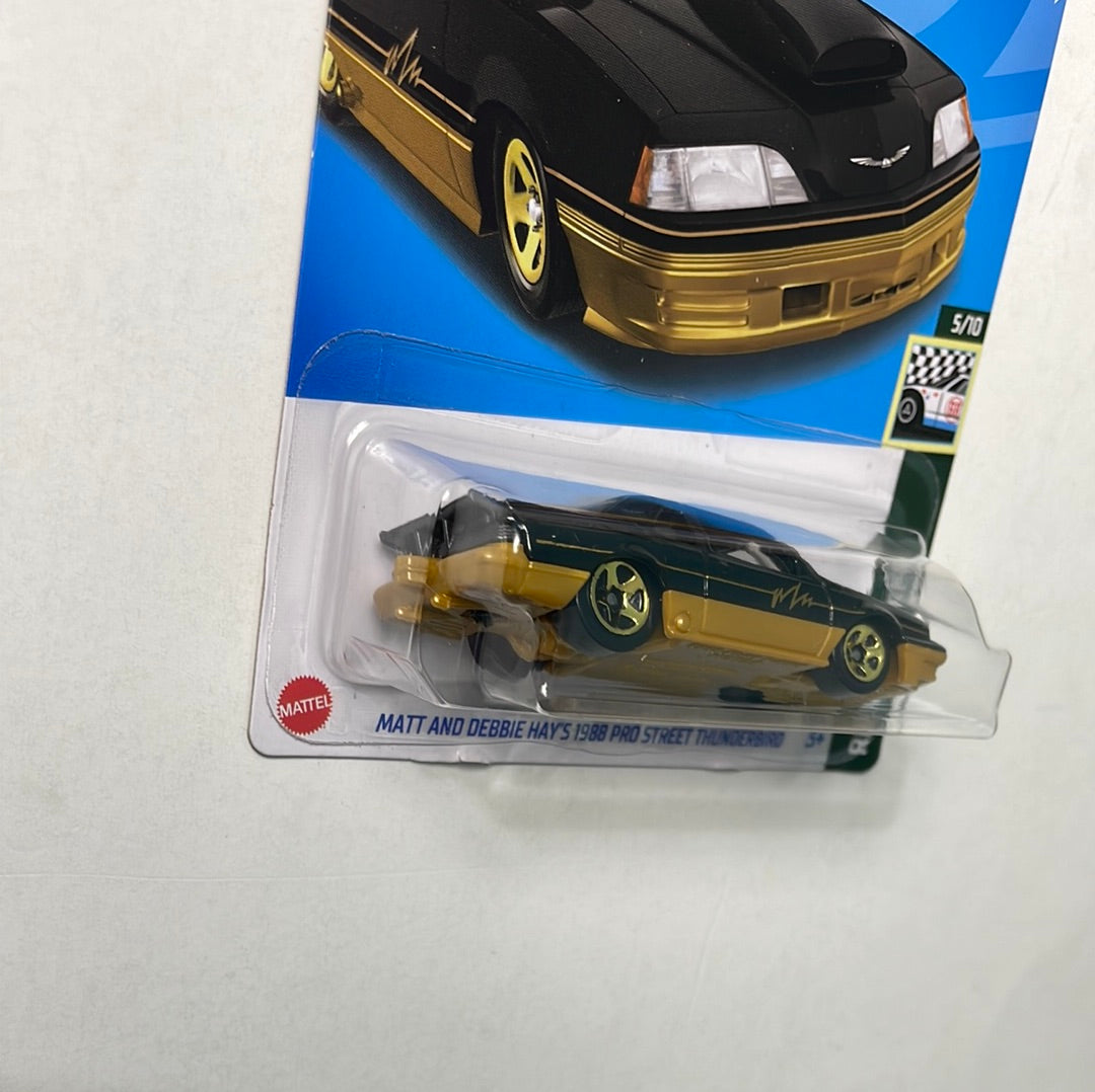 Hot Wheels 1/64 Matt and Debbie Hay’s 1988 Pro Street Thunderbird Black