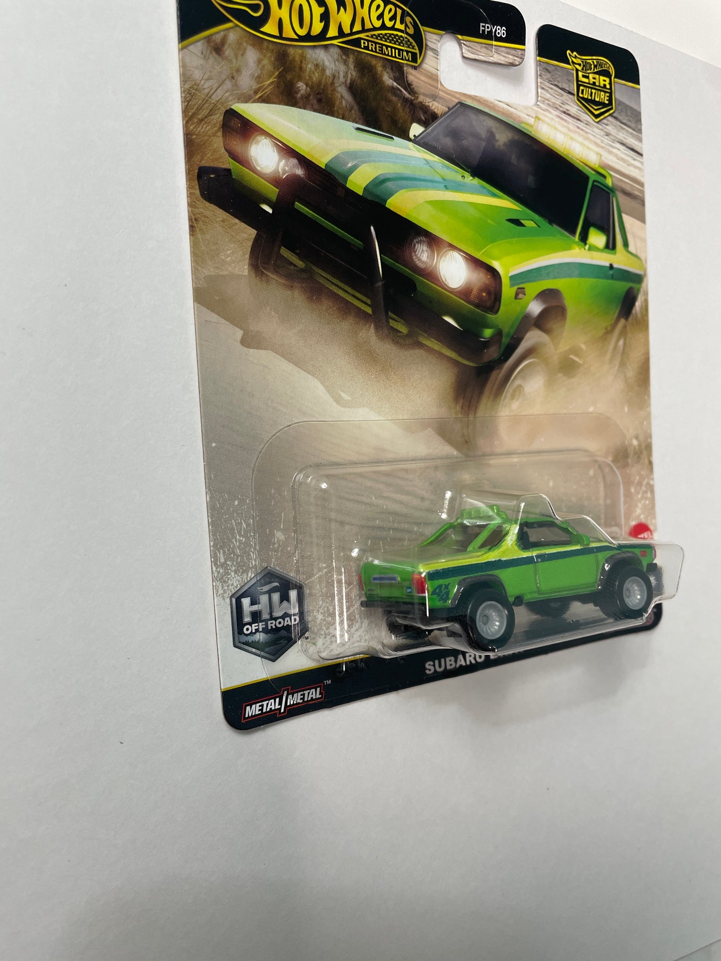 Hot Wheels 1/64 Car Culture Off-Road 2025 Subaru Brat Green