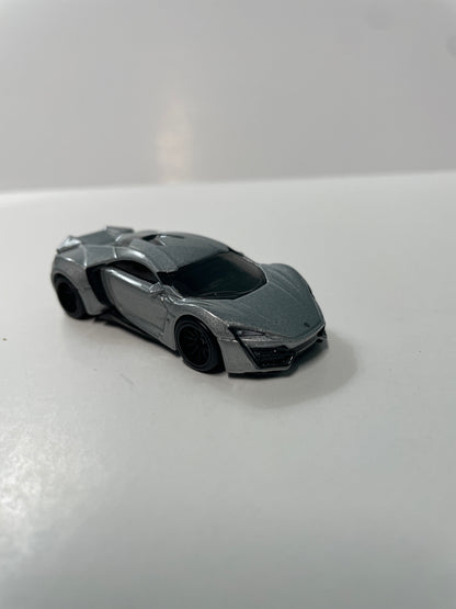 *Loose* Hot Wheels 1/64 Premium Car Culture Team Transport Lykan Hypersport Silver