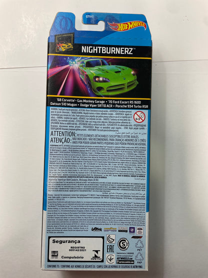 Hot Wheels 1/64 5 Pack Nightburnerz - Damaged Box