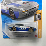 Hot Wheels 1/64 ‘89 Porsche 944 Turbo Silver & Blue