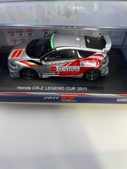 Ebbro 1/43 Honda CR-Z Legend Cup 2011 Silver