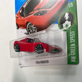Hot Wheels 1/64 Tesla Roadster Red