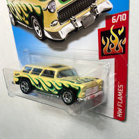 Hot Wheels 1/64 Kmart Classic ‘55 Chevy Nomad Yellow