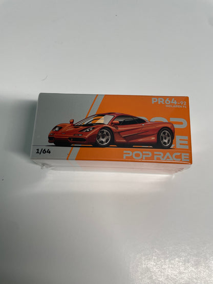 Pop Race 1/64 McLaren F1 Orange