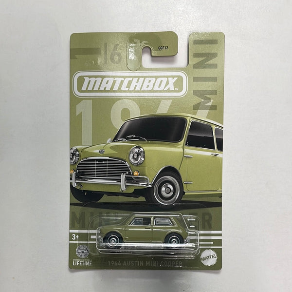 Matchbox 1/64 Mini Series 1964 Austin Mini Cooper Green