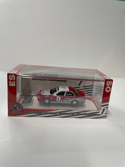 BM Creation 1/64 Toyota Corolla AE100 (TDE2025) 1995 South East Asia Touring Car Zone Challenge n1 Red & White