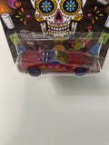 Hot Wheels 1/64 Dia De Los Muertos ‘14 Corvette Stingray Red