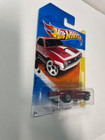 Hot Wheels 1/64 ‘68 Copo Camaro Red - Damaged Card & Car