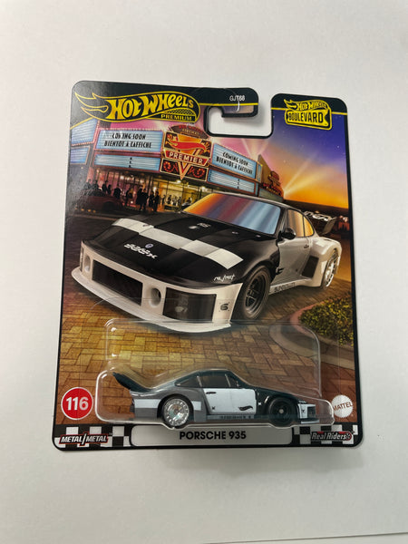 Hot Wheels 1/64 Boulevard Mix A Porsche 935 Black & White