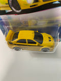 Hot Wheels 1/64 90s Street Scene Mitsubishi Lancer Evolution VI Yellow - Damaged Card