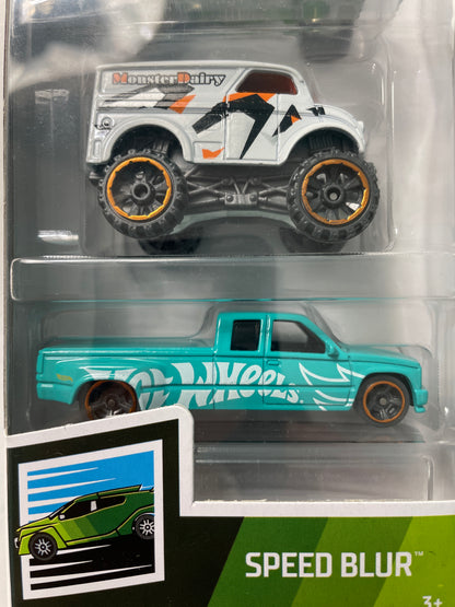 Hot Wheels 1/64 Speed Blur 5 Pack