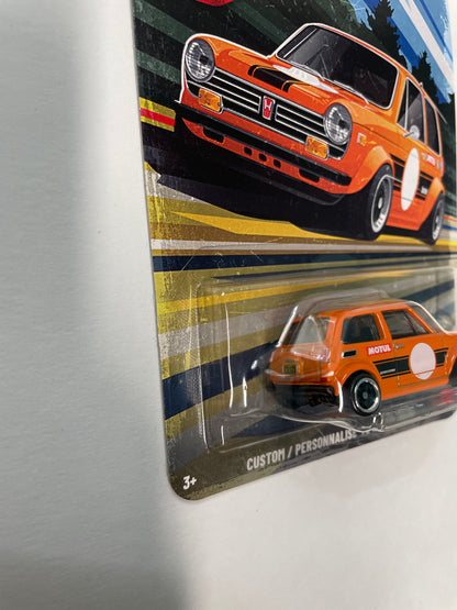 Hot Wheels 1/64 Silver Series Vintage Club 1968 Custom/ Personnalise '70 Honda N600 Orange - JKY27