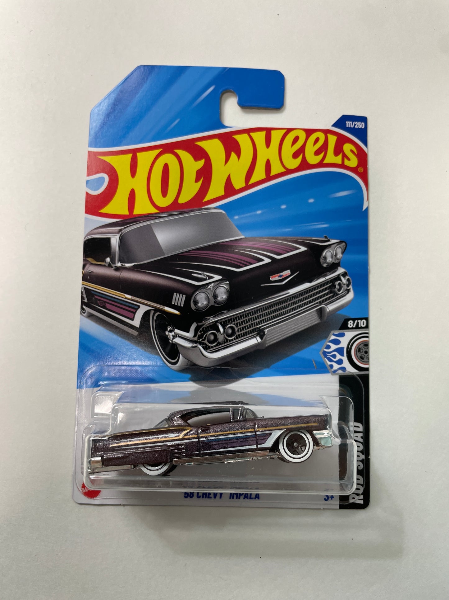 Hot Wheels 1/64 ‘58 Chevy Impala Brown