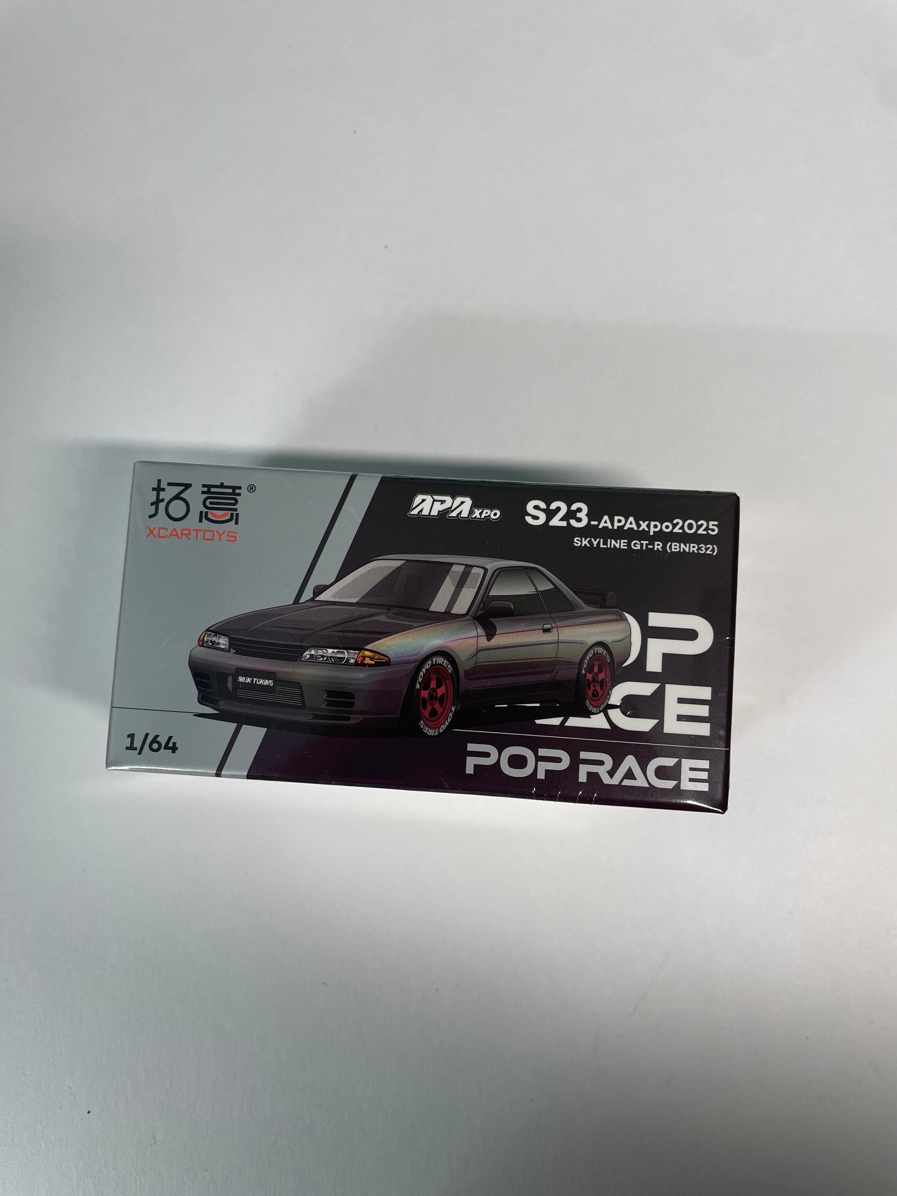 Pop Race 1/64 APA XPO 2025 Exclusive Model Nissan Skyline GT-R
