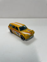 *Loose* Hot Wheels 1/64 ‘71 Datsun 510 Wagon n71 Yellow