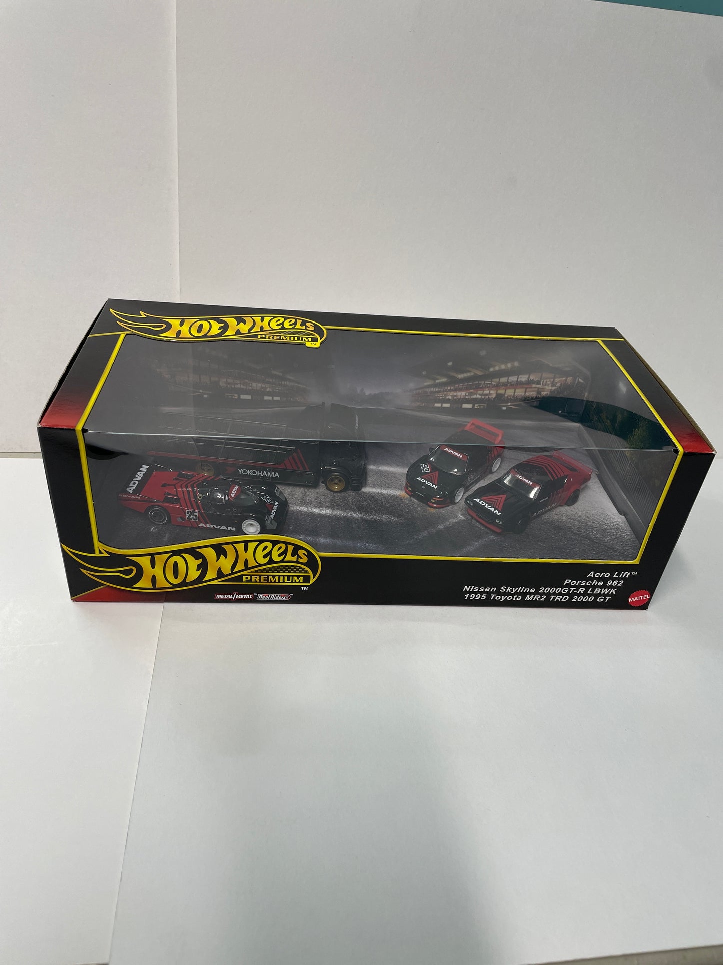 Hot Wheels 1/64 Premium Collector Car Culture Box Set Assortment Advan Racing Team